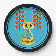 Kinesisk nyårsnake och kinesiska rackare
