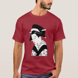 Kinesisk nyårsröd T-shirt