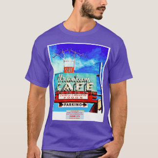 Kinesisk och amerikansk mat t shirt