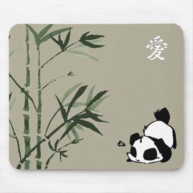 Kinesisk Panda Musmatta (Framsidan)