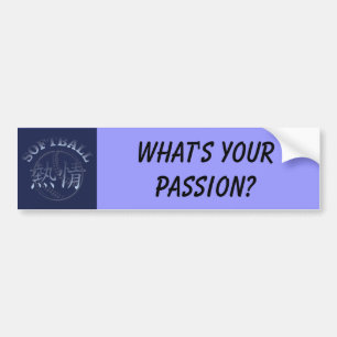 Kinesisk passion för softballet, vad är din bildekal