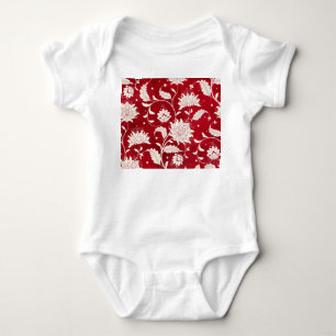 Kinesisk porslinimitation: blommigt t shirt