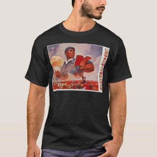 Kinesisk propaganda t shirt