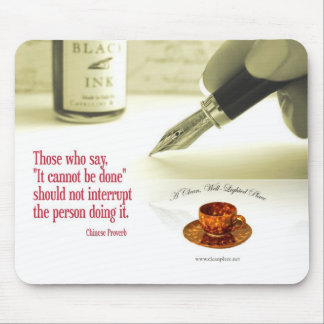 Kinesisk Proverb Mousepad Musmatta