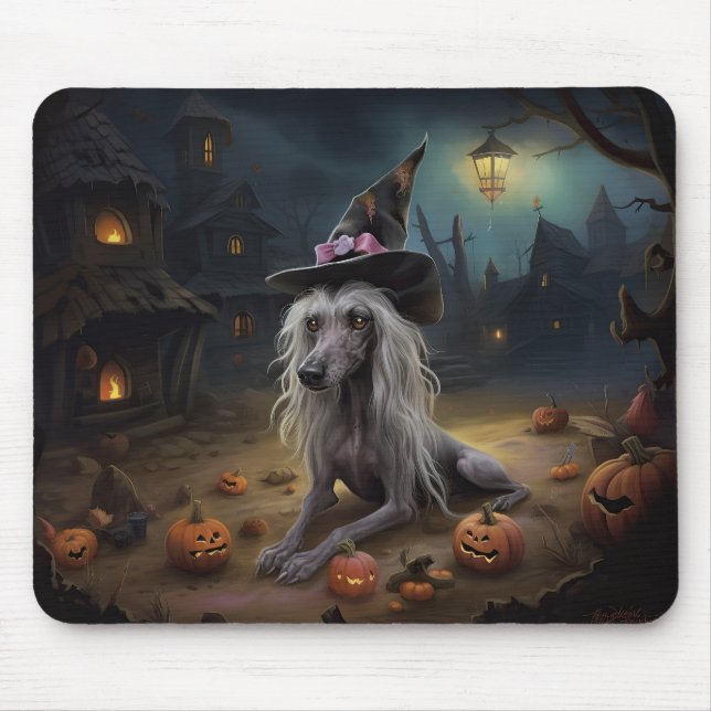 Kinesisk pumpkins Halloween Scary Musmatta (Framsidan)