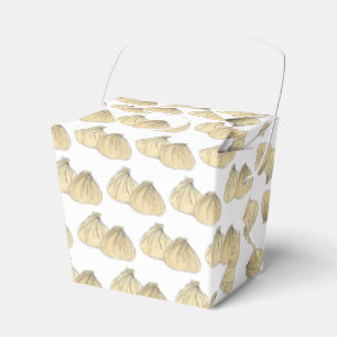 Kinesisk Restaurant tog ut Food Shumai Dumplings Presentaskar