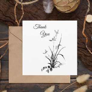 Kinesisk ris - bw kort