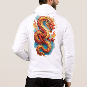 Kinesisk röd drak eldig illustration-67561 t shirt