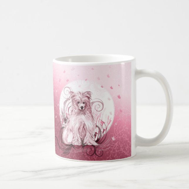 Kinesisk Rosa i beklädnad Kaffemugg (Höger)