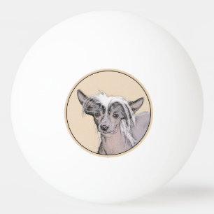 Kinesisk, rostfri målning Original Hund Art Pingisboll