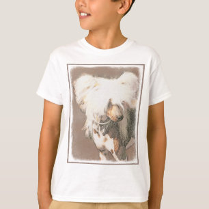 Kinesisk, rostfri målning Original Hund Art T Shirt