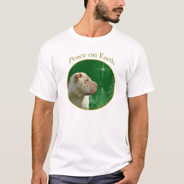 Kinesisk shar-Pei-fred Tee (Framsida)