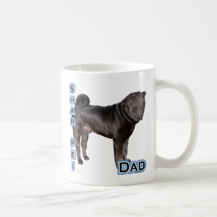 Kinesisk Shar-Pei pappa 4 Kaffemugg
