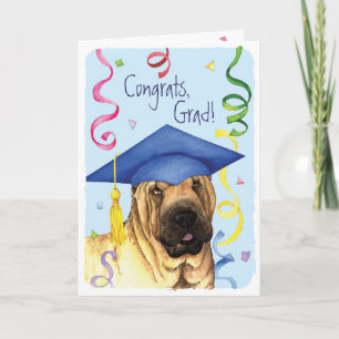Kinesisk Shar-Pei student Kort