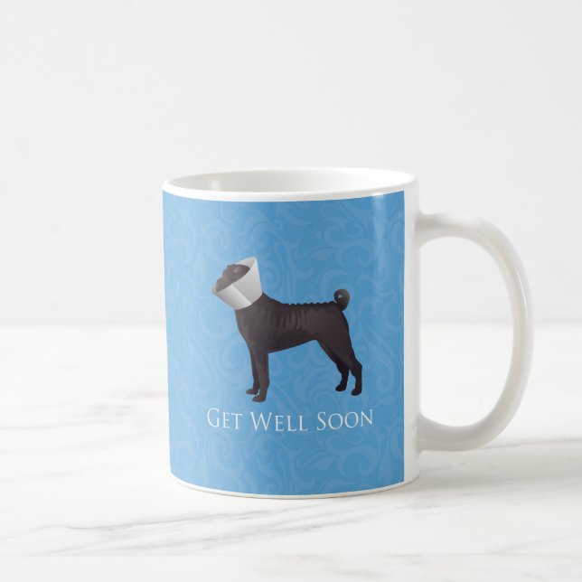 Kinesisk shashar Pei får bra snart design Kaffemugg (Höger)