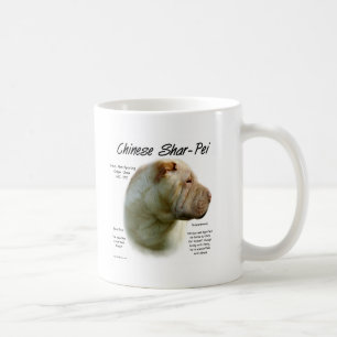 Kinesisk shierarki (Shar Pei History); chinese sha Kaffemugg