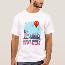 Kinesisk Spy Balloon T Shirt