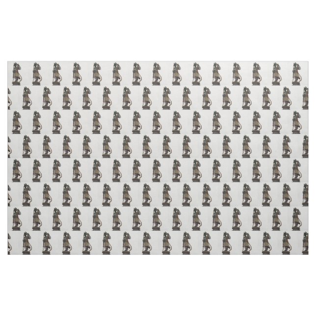 Kinesisk statue Fabric Tyg (Yard)