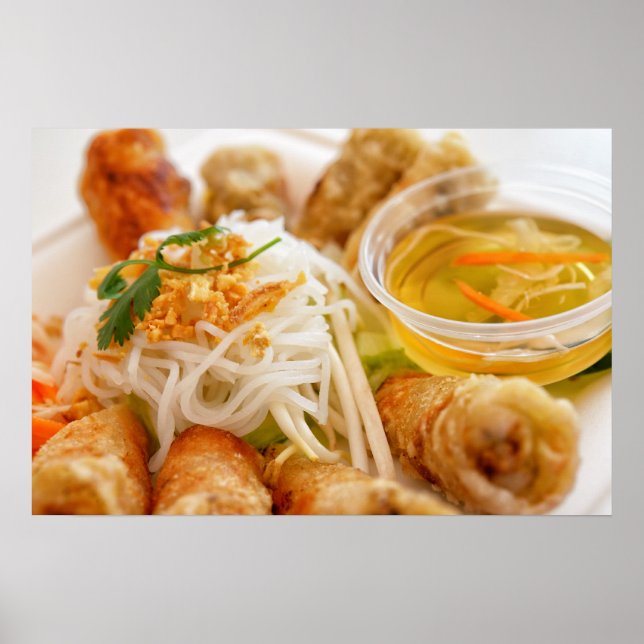 Kinesisk take away-mat poster (Framsidan)