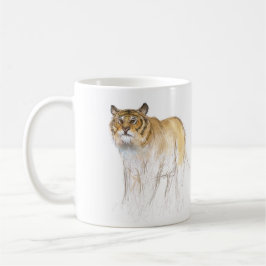 Kinesisk tiger-årsjubileum i Teckning, född WCM1 Kaffemugg