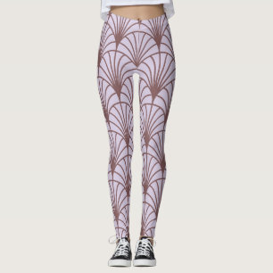 Kinesisk traditionell: Background Retro Mönster. Leggings
