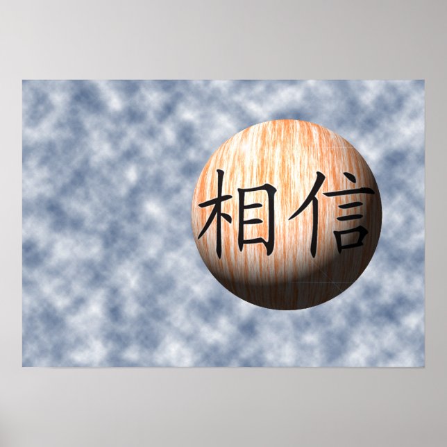 Kinesisk tro Poster (Framsidan)