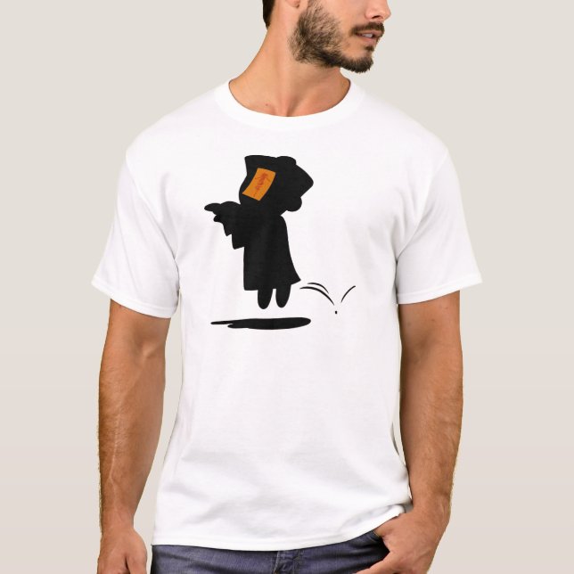 Kinesisk vampyr殭屍 t-shirt (Framsida)