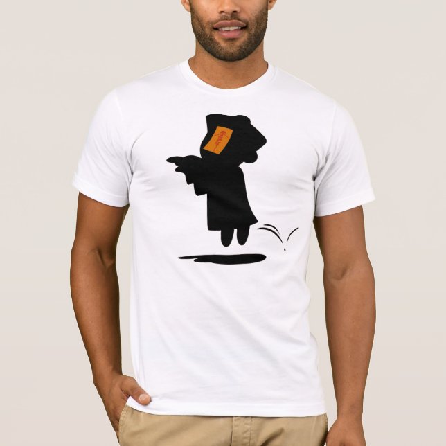 Kinesisk vampyr殭屍T-tröja T Shirt (Framsida)