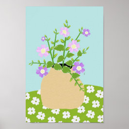 Kinesisk Violet Poster