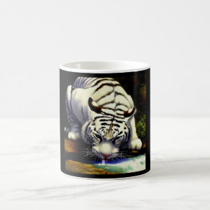 Kinesisk vit tiger (13) kaffemugg