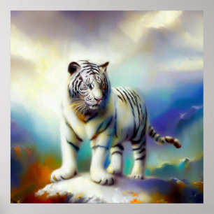 Kinesisk vit tiger (19) poster