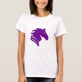 Kinesisk Zodiac-konst för kvinnor - Året för häste T Shirt