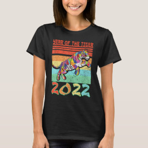 Kinesisk zodiac Lunar-kalender Gott nytt år i Ti T Shirt