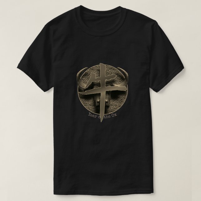 Kinesisk zodiac ’Ox’ T Shirt (Design framsida)