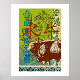 Kinesisk Zodiac Poster