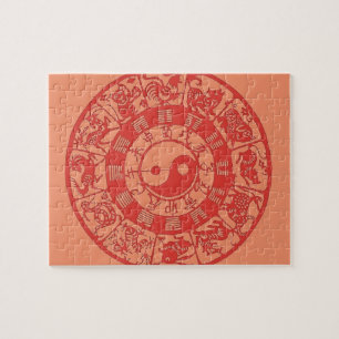 "Kinesisk Zodiac ", Pussel
