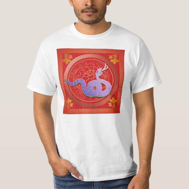 kinesisk zodiac t-shirt (Framsida)