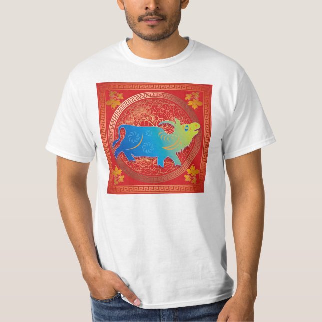 kinesisk zodiac t shirt (Framsida)