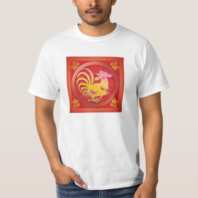 kinesisk zodiac t-shirt (Framsida)
