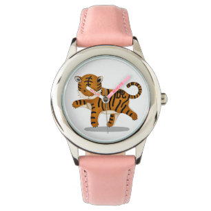 Kinesisk Zodiac Tiger Cute Astrology-signal Armbandsur