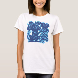 Kinesisk ZodiacT-tröjadesign - mus/råtta T-shirt