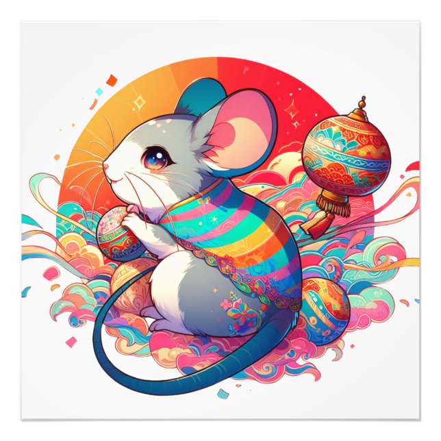 Kinesisk zodiak: Från Råttor till Rik Fototryck (Framsidan)