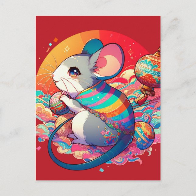 Kinesisk zodiak: Från Råttor till Rik Vykort (Framsida)