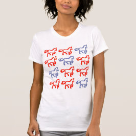 Kinesisk Zodiak Häst design T Shirt