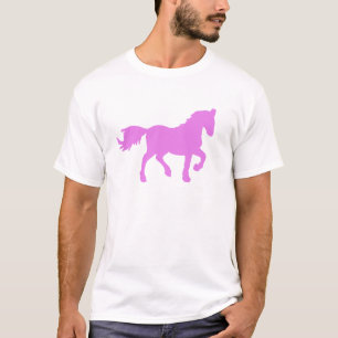 Kinesisk Zodiak Rosa Häst Symbol – Hästens tecken T Shirt