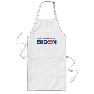 Kinesiska amerikaner för Biden Unisex Apron Långt Förkläde