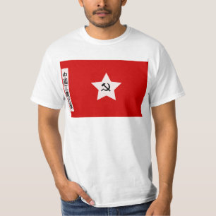 Kinesiska arbetare och bonde röda armé, china t shirt