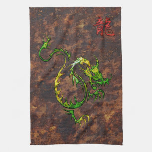 Kinesiska året för Dragon Asia Towel Kökshandduk