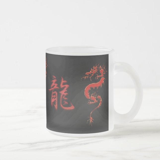 Kinesiska året för Dragon Designer Mugg (Höger)
