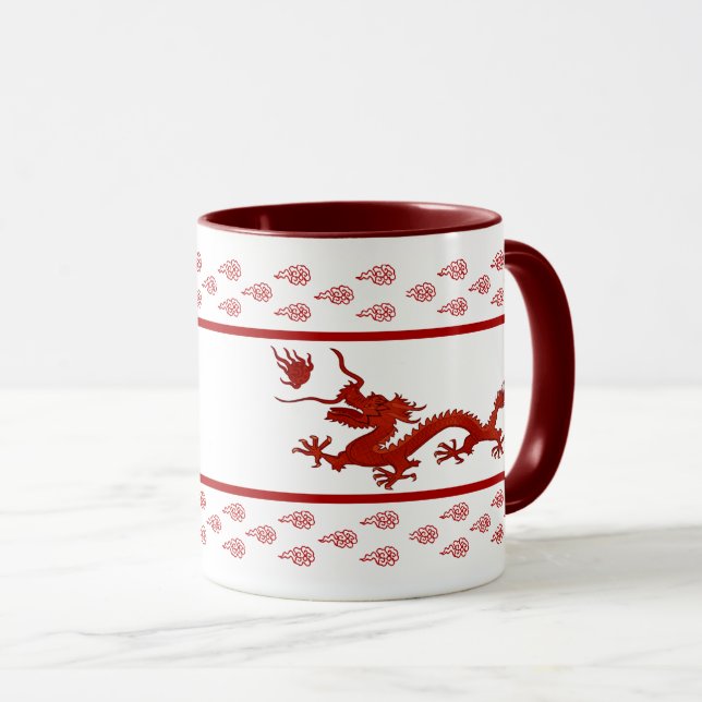 Kinesiska året i draken mugg (Framsida höger)